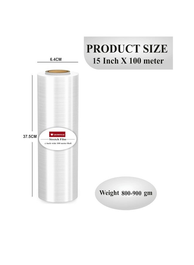 Cintrotech Bio-Degradable Packing Material,15 Inch (375 mm), 100 Meters Length, Pack of 2, White New - Image 2